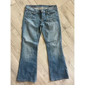 Citizens of Humanity Ingrid 002 Stetch Low Rise Flare Jeans Size 29